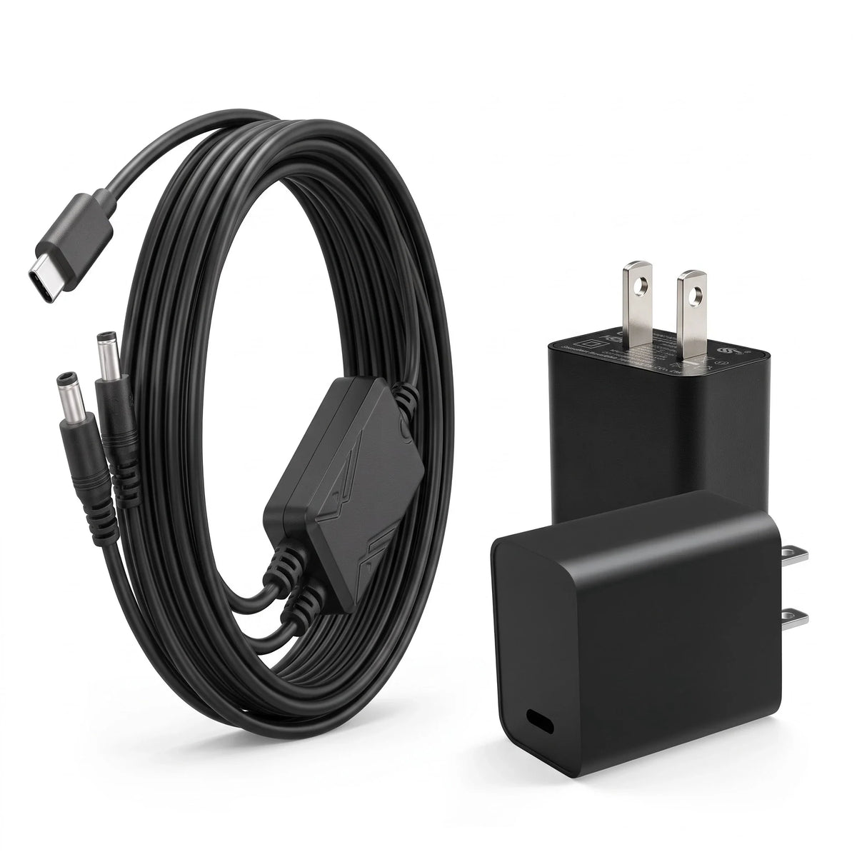 Chargeur rapide double batterie USB-C PD 20W – Version améliorée