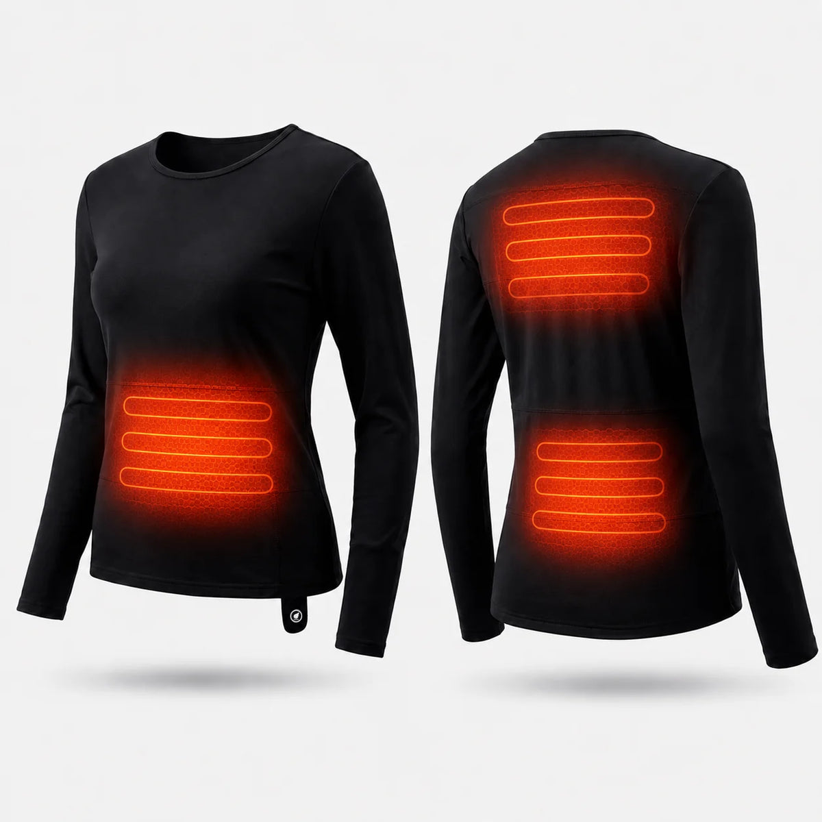 Haut thermique chauffant doux en mélange de laine pour femme 03