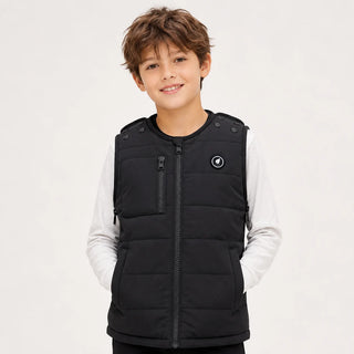 Gilet chauffant intelligent à coupe évolutive pour enfants 01