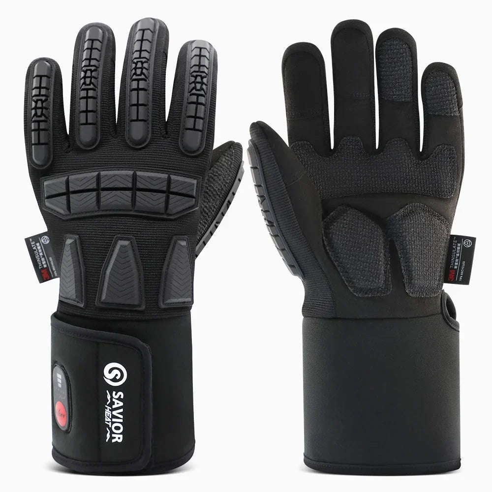 Impact Protective Heated Work Gloves feature detail