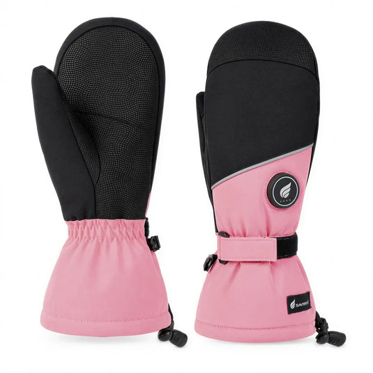 Savior Heat Snow-Ready Lightweight Kids Heated Ski Mittens main product view