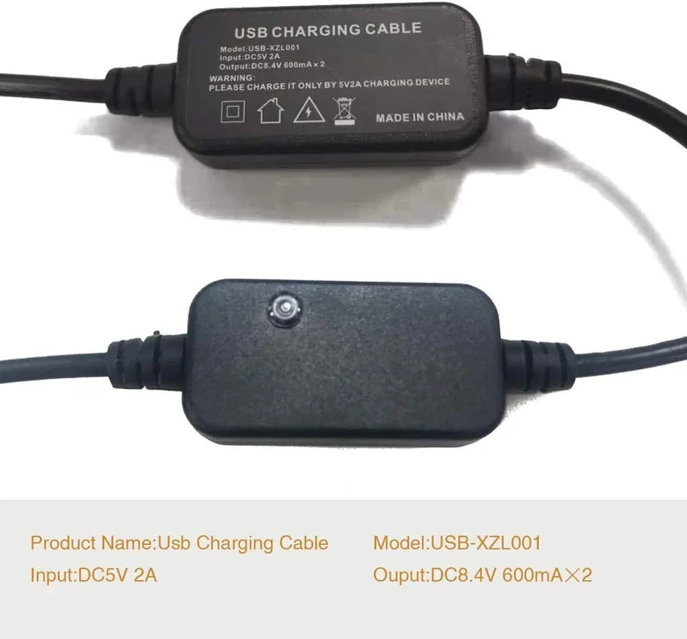 Chargeur USB pour batteries 7,4V 2200mAh / 3000mAh