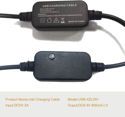 Chargeur USB pour batteries 7,4V 2200mAh / 3000mAh