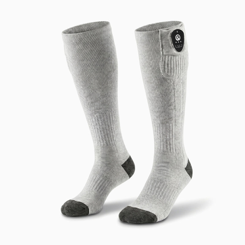 Load image into Gallery viewer, With APP control Heated socks Grey/Black 
