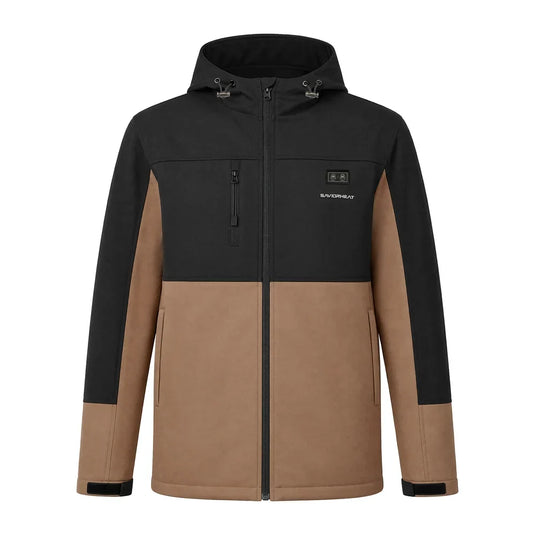 Heating zone coverage on Savior Heat Heavy Canvas Heated Work Jacket