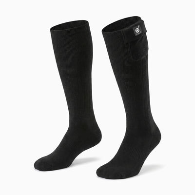 Chaussettes Chauffantes Noires - Chaleur Discrete