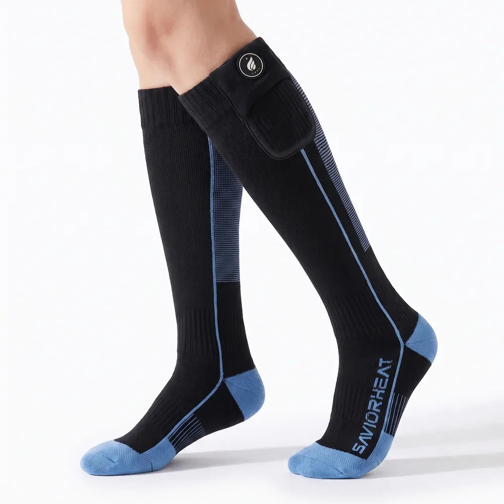 Savior Heat Arch Support Heated Ski Socks delivering long-lasting warmth