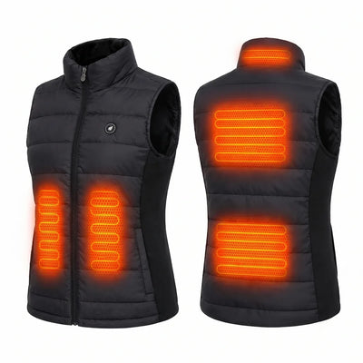 Savior Heat Women's Stretch-Side Heated Vest with Bluetooth app heat control