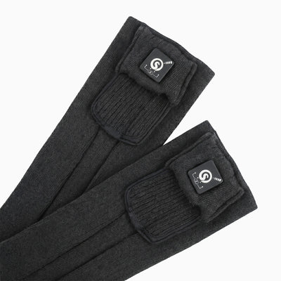 Chaussettes Chauffantes Noires - Chaleur Discrete