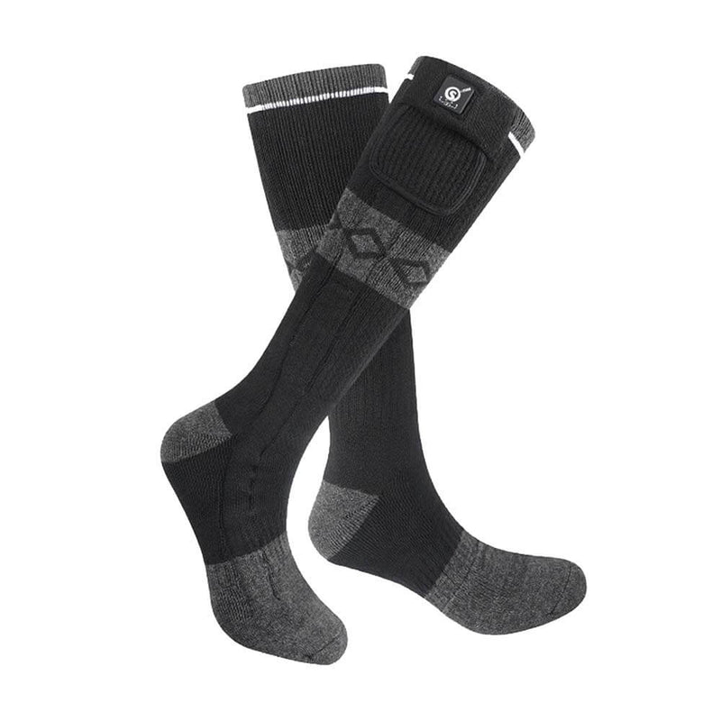 Load image into Gallery viewer, SS05B Heated socks Black-Grey
