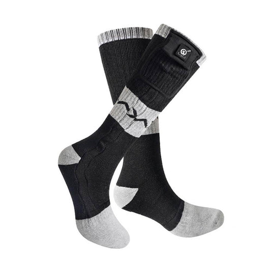 SS08C Heated socks Black-White