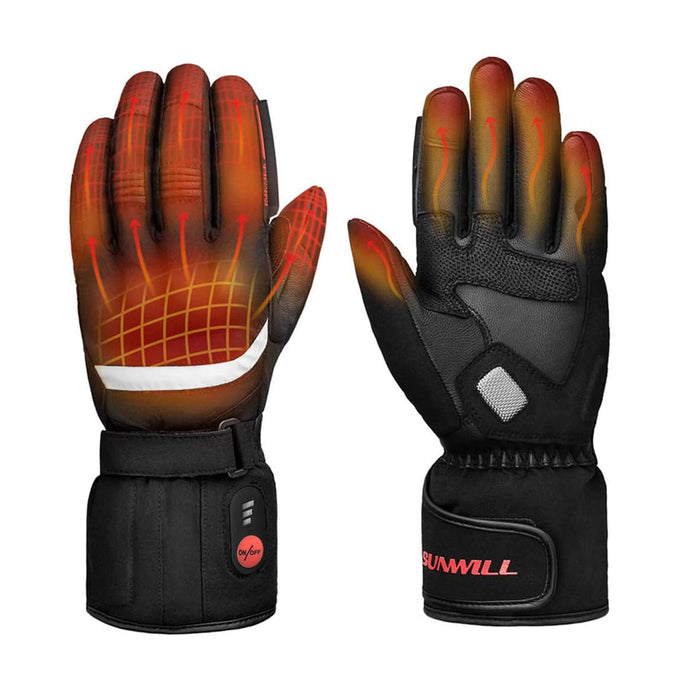 S28B Windproof heated gloves