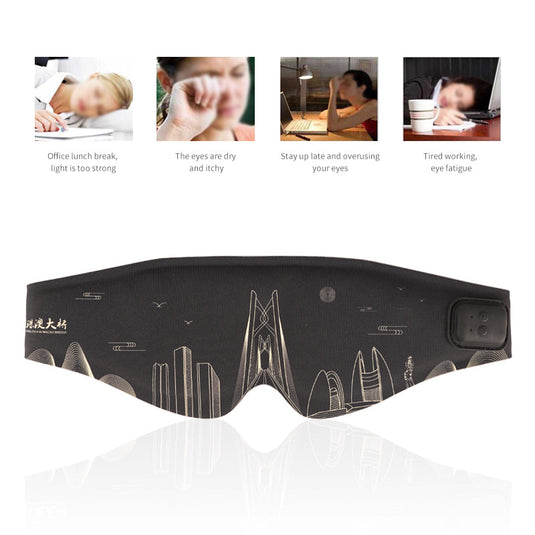Vibration Massage Graphene Heating Eye Mask