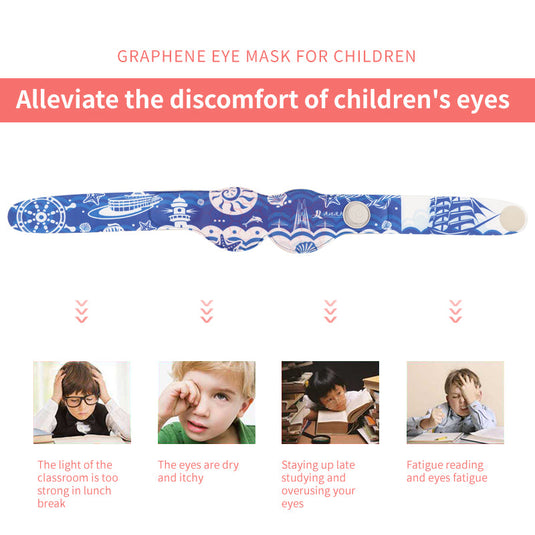 Masque de massage chauffant pour enfants de Graphene