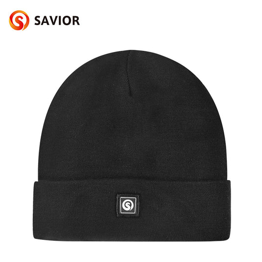 SAVIOR Rechargeable Heated Fleece Hat for Winter