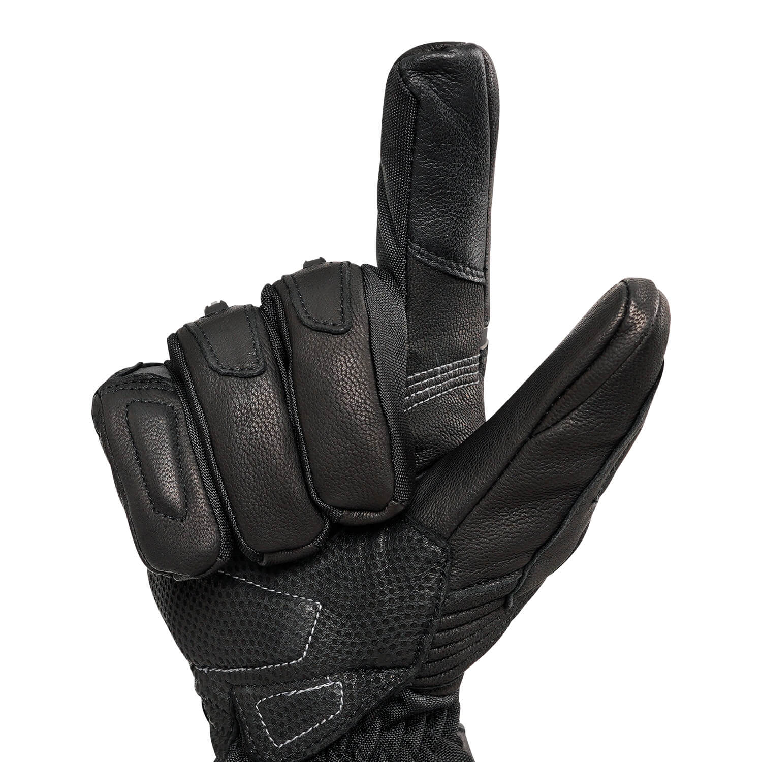 Gants Moto Chauffants Cuir - Performance & Securite