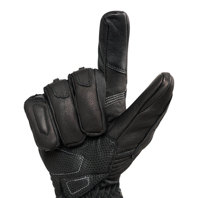 Gants Moto Chauffants Cuir - Performance & Securite