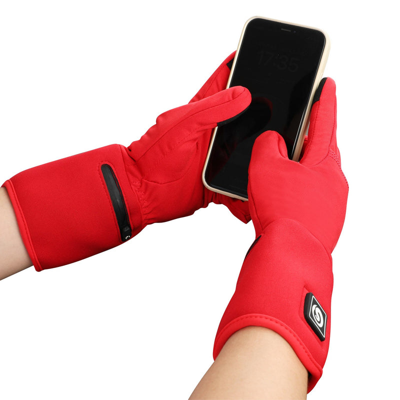 Load image into Gallery viewer, S13R Red heated gloves
