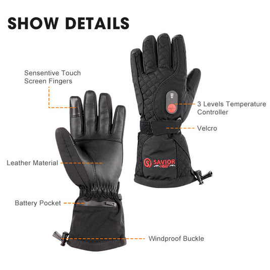 SHGS07 Crystal Heated Gloves