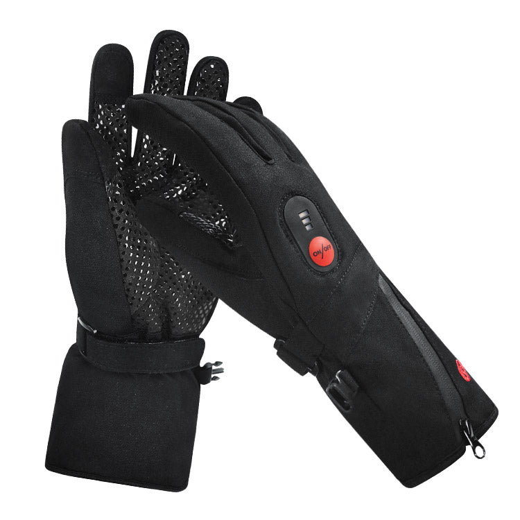 Load image into Gallery viewer, SAVIO Men&#39;s and women&#39;s insulated winter sports gloves with batteries
