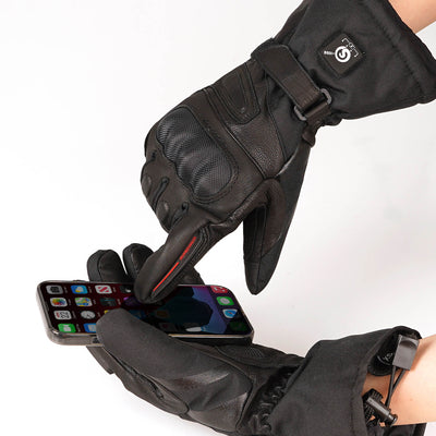Gants Chauffants Coque Dure - Resistance Extreme