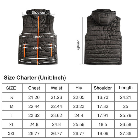 SHV07-Men's Electric Vest